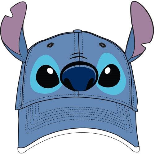 Adult Ear Hat Stitch, Blue