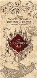 Harry Potter Marauder's Map 29x59 Beach Towel