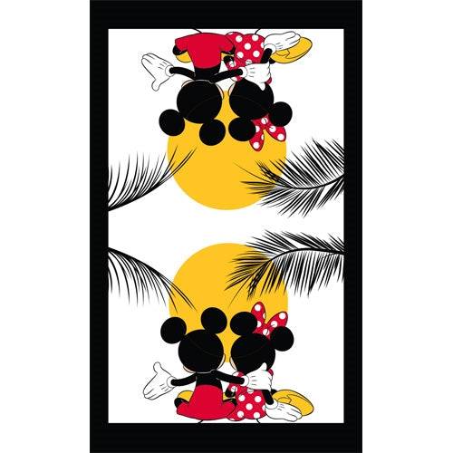 Kitchen Towel Single Mickey Minnie Sunset, Multi (Kitchen Towel Only)