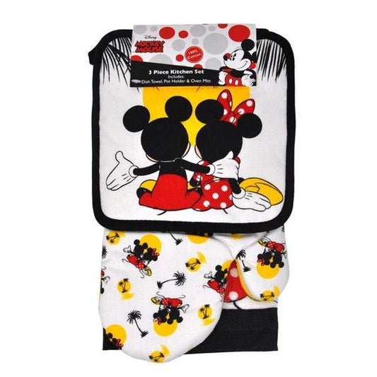 Disney Mickey & Minnie 3-Piece Kitchen Set