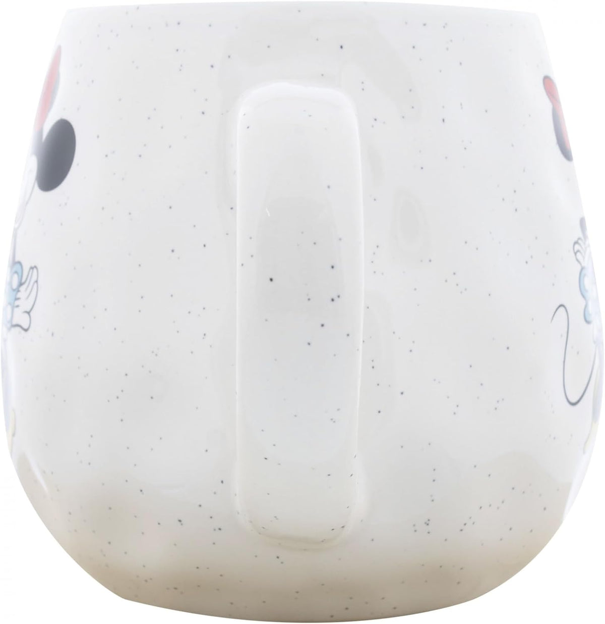 Disney Minnie Mouse White Speckled Coffee Mug
