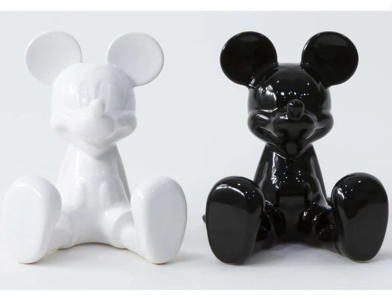 Disney Mickey & Minnie Figurine Salt & Pepper Shakers Gift Box