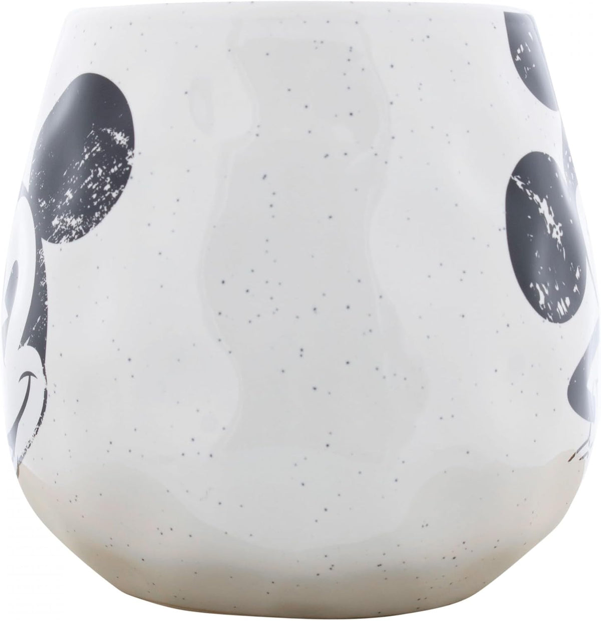 Disney Mickey Mouse White Speckled Coffee Mug