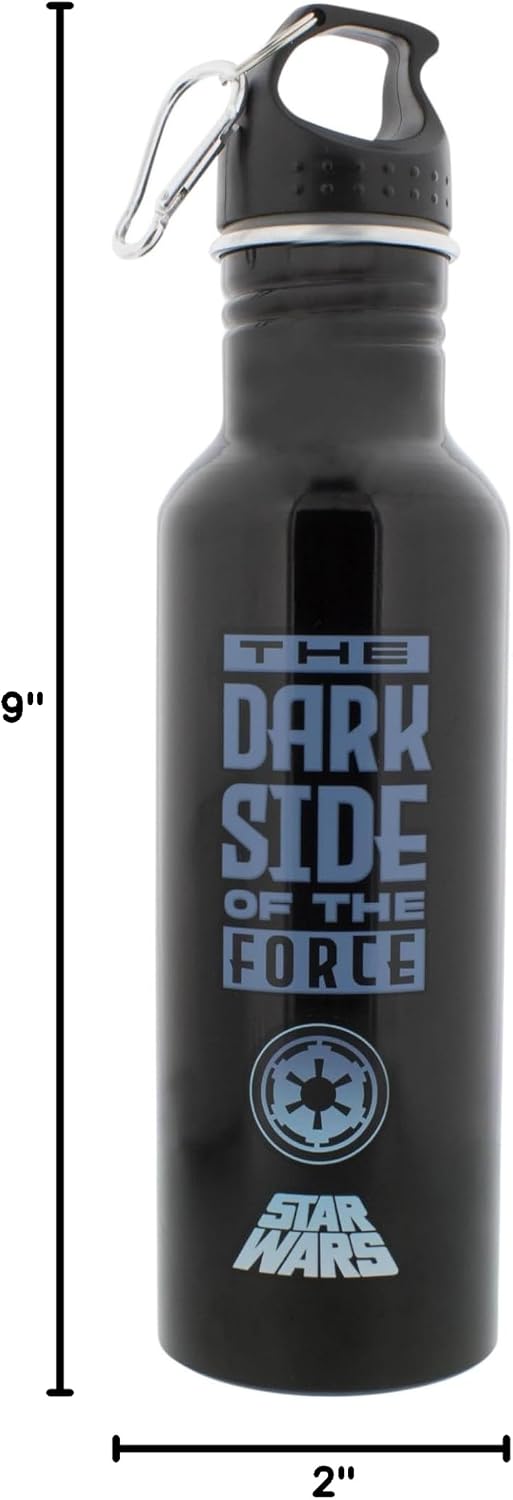Star Wars Dark Side of the Force Black Water Bottle