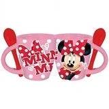 Disney Minnie Me Espresso Mug w/Spoon, Pink