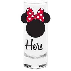 "Hers" Minnie Collection Glass