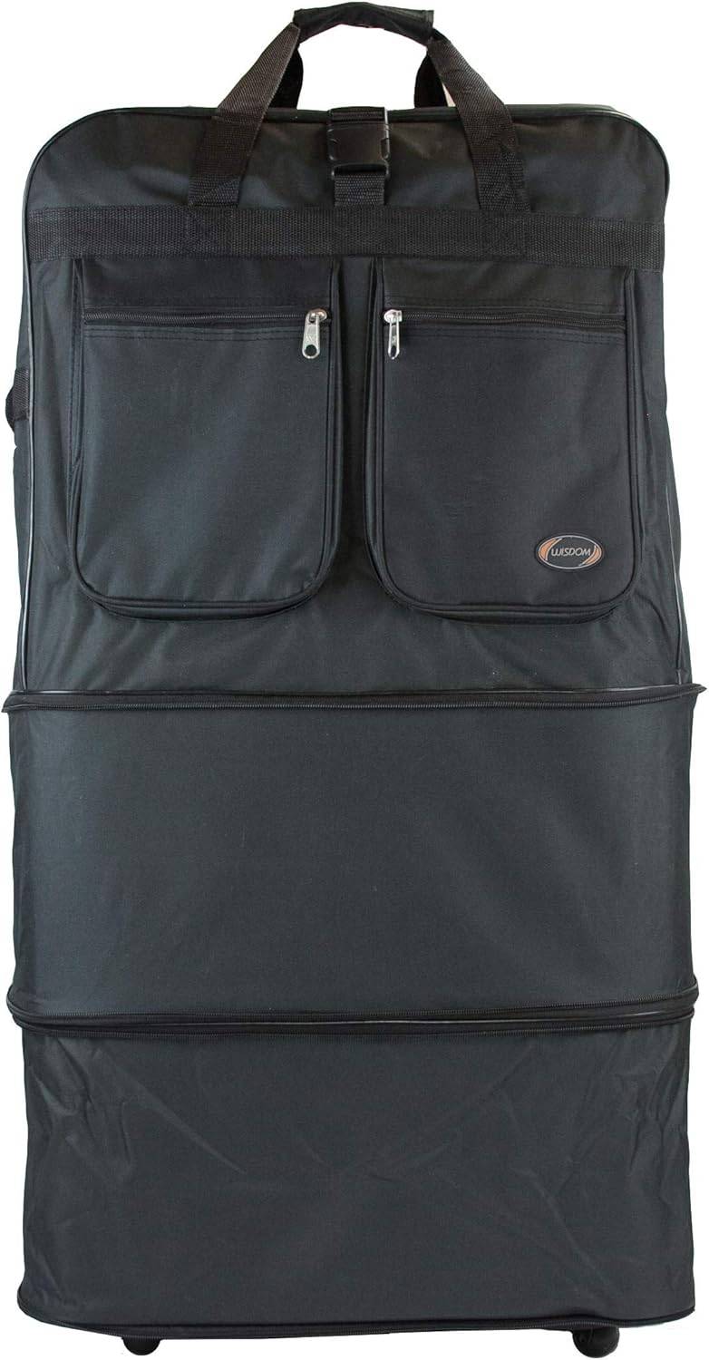 30" Rolling Wheeled Duffel Bag Spinner Luggage - Expandable