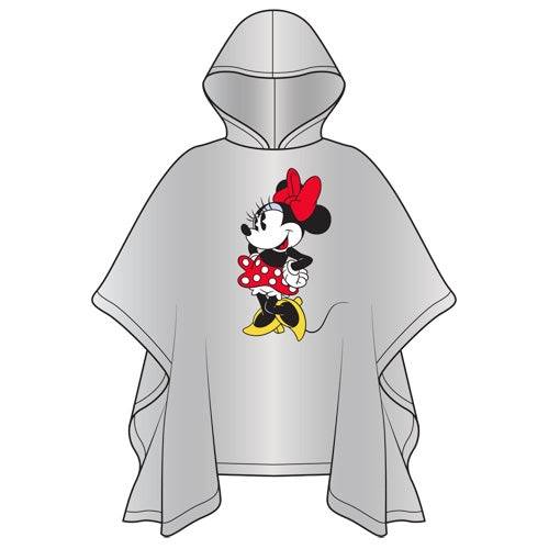 Adult Classic Minnie Mouse poncho with hood