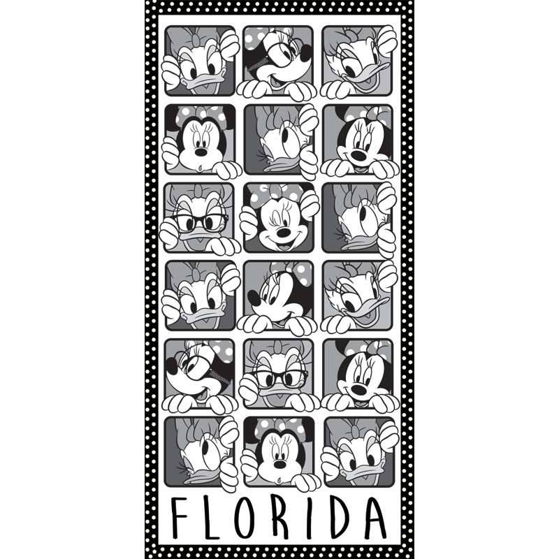 Minnie Daisy Beach Towel (Florida Namedrop)
