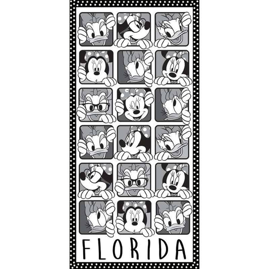 Minnie Daisy Beach Towel (Florida Namedrop)