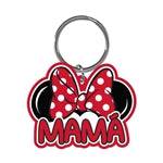 Mama Family Collection Lasercut Keychain with polka dot bow