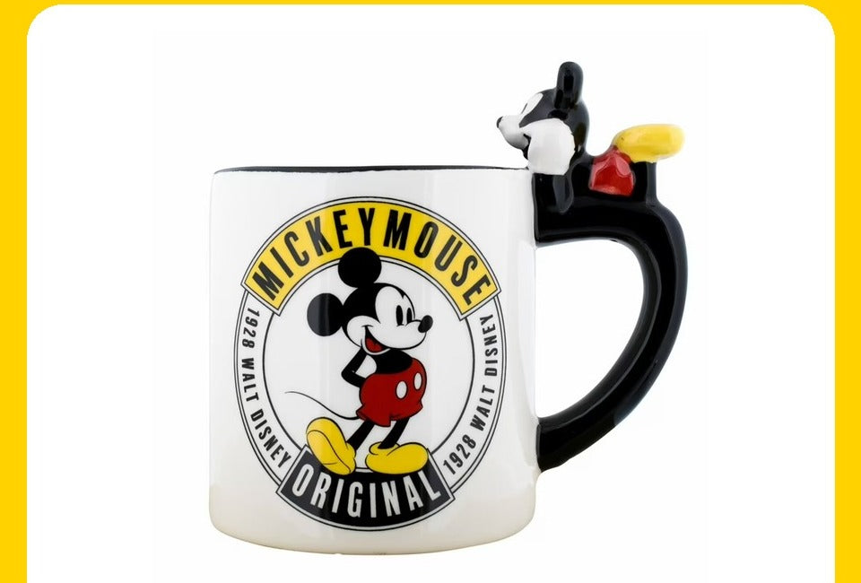 Mickey Mouse Critter Handle Mug - 1928 Original